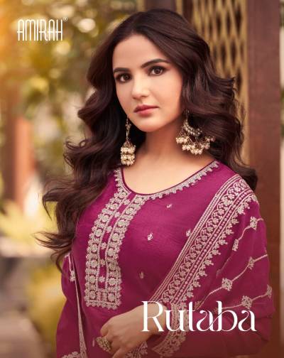 RUTABA BY AMIRAH EMBROIDERY SALWAR KAMEEZ WHOLESALER IN INDIA 